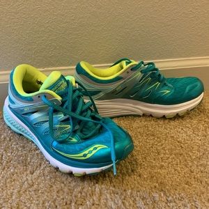 Saucony Iso Fit Sneakers Tennis Shoes Size 7